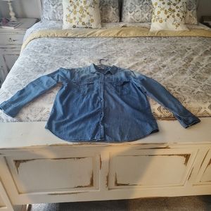 Light weight blue jeans shirt